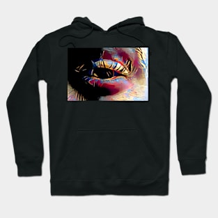 Squinting Eye of chitin jewel Hoodie